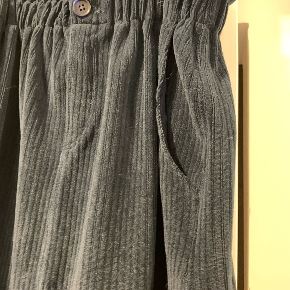 Zara Girls Skirt Blue Corduroy (13-14) NWOT - Picture 5 of 5